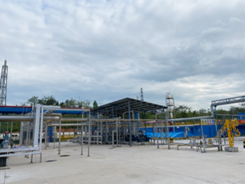 1000kg/h気化能力を有する大型蒸気気化器にて、生産ニーズに満たし、安全生産を維持する